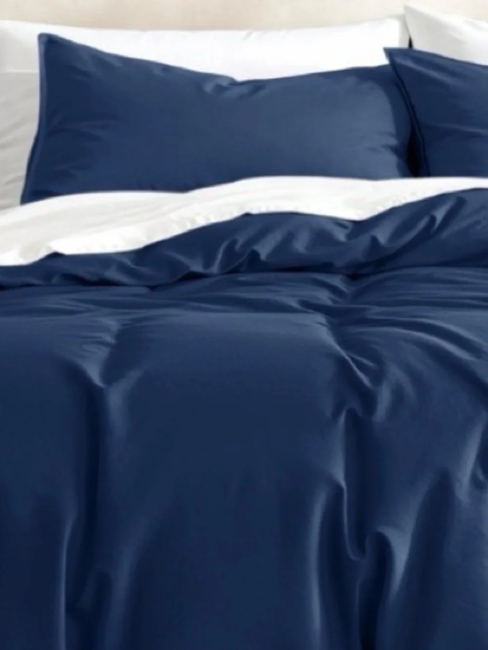 FULL Duvet Set PREMIUM MICROFIBER  - DARK BLUE